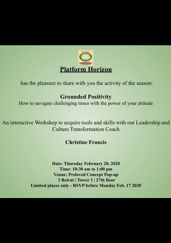 Platform Horizon Grounded Positivity Workshop